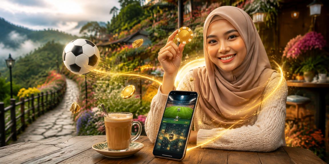 Suasana pertaruhan bola sepak bergaya Melayu di Malaysia dengan pasaran pelbagai liga